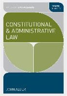 John Alder - Constitutional and Administrative Law