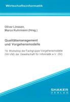 Kuhrmann, Marco Kuhrmann, Olive Linssen, Oliver Linssen - Qualitätsmanagement und Vorgehensmodelle