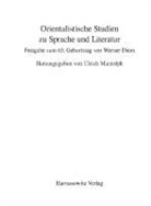 Ulrich Marzolph - Orientalistische Studien zu Sprache und Literatur