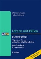 Holger Kleinhenz, Winfrie Schwabe, Winfried Schwabe - Schuldrecht. Tl.1