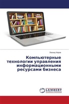 Leonid Kerov, Leonid Kerow - Komp'üternye tehnologii uprawleniq informacionnymi resursami biznesa