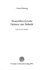 Günter Hartung - Gesammelte Studien und Vorträge - BD 1: Gesammelte Studien und Vorträge / Deutschfaschistische Literatur und Ästhetik