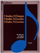 Johannes Brahms - 5 Studien, 51 Übungen