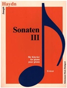 Joseph Haydn - Sonaten. Bd.3