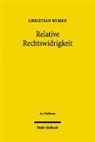 Christian Bumke - Relative Rechtswidrigkeit