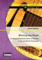 Juliane Kästner - Wirkung von Musik: Eine Bestandsaufnahme bisher vorliegender wissenschaftlicher Erhebungen