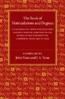 J. A. Venn, John Venn - Book of Matriculations and Degrees