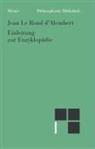 Jean Lerond D' Alembert, Jean LeRond d'Alembert, Günthe Mensching, Günther Mensching - Einleitung zur Enzyklopädie (1751)