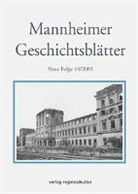 Mannheimer Geschichtsblätter Neue Folge 10/2003
