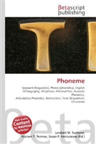 Susan F Marseken, Susan F. Marseken, Lambert M. Surhone, Miria T Timpledon, Miriam T. Timpledon - Phoneme