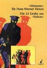 Hanns-Werner Heister, Hartmut Lück, Peter Petersen - 'Stimmen' für Hans Werner Henze