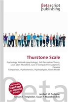 Susan F Marseken, Susan F. Marseken, Lambert M. Surhone, Miria T Timpledon, Miriam T. Timpledon - Thurstone Scale