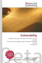 Susan F Marseken, Susan F. Marseken, Lambert M. Surhone, Miria T Timpledon, Miriam T. Timpledon - Vulnerability