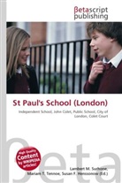 Susan F Marseken, Susan F. Marseken, Lambert M. Surhone, Miria T Timpledon, Miriam T. Timpledon - St Paul's School (London)