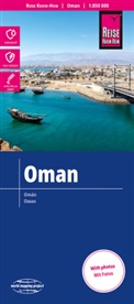 Reise Know-How Verlag Peter Rump, Peter Rump Verlag - Reise Know-How Landkarte Oman (1:850.000)