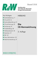 Jürgen Niebling - Die CE-Kennzeichnung