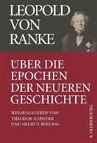 Berding, Berding, Helmut Berding, Theodo Schieder, Theodor Schieder - Leopold von Ranke - BAND 2: Über die Epochen der neueren Geschichte