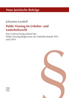 Johannes Leutloff - Public Viewing im Urheber- und Lauterkeitsrecht