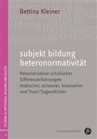 Bettina Kleiner - subjekt bildung heteronormativität