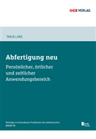 Tanja Lang - Abfertigung neu (f. Österreich)
