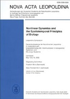 Marc-Torsten Hütt, Ulrich Lüttge - Nonlinear Dynamics and the Spatiotemporal Principles of Biology