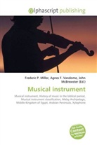 John McBrewster, Frederic P. Miller, Agnes F. Vandome - Musical instrument