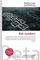Susan F Marseken, Susan F. Marseken, Lambert M. Surhone, Miria T Timpledon, Miriam T. Timpledon - RSA numbers