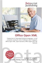 Susan F Marseken, Susan F. Marseken, Lambert M. Surhone, Miria T Timpledon, Miriam T. Timpledon - Office Open XML