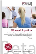 Susan F Marseken, Susan F. Marseken, Lambert M. Surhone, Miria T Timpledon, Miriam T. Timpledon - Whewell Equation
