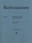 Sergej Rachmaninow, Sergej W. Rachmaninow, Dominik Rahmer - Sergej Rachmaninow - Prélude gis-moll op. 32 Nr. 12