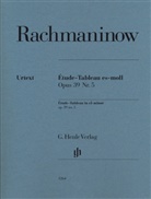 Sergej Rachmaninow, Sergej W. Rachmaninow, Dominik Rahmer - Sergej Rachmaninow - Étude-Tableau es-moll op. 39 Nr. 5