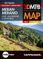 Athesia Tappeiner Verlag, Athesi Tappeiner Verlag - Moutainbike-Karte Meran und Umgebung. Cartina Mountainbike Merano e Dintorni