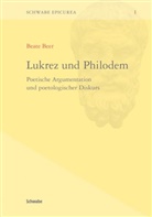 Beate Beer - Lukrez und Philodem