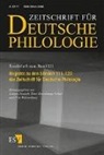 Lorenz Deutsch, Timo Reuvekamp-Felber, Fritz Wahrenburg - Zeitschrift für deutsche Philologie