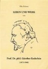 Elke Krämer - Leben und Werk von Prof. Dr. Phil. Günther Enderlein