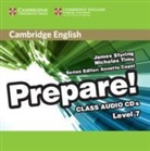 James Styring, James Tims Styring, Nicholas Tims - Cambridge English Prepare! Level 7 Class Audio Cds (3) (Hörbuch)