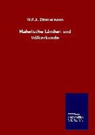 W F a Zimmermann, W. F. A. Zimmermann, W.F.A. Zimmermann - Malerische Länder- und Völkerkunde