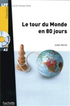 Jules Verne, Jules Verne - Le tour du monde en 80 jours Buch mit Audio-CD
