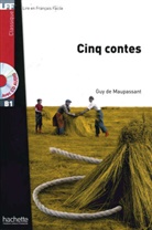 Guy de Maupassant - Cinq contes Buch mit Audio-CD