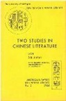 Chi Li, Chi Chi Li, Li Chi, Dale Johnson, Chi Li - Two Studies in Chinese Literature