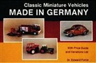 Dr. Edward Force, Edward Force - Classic miniature vehicles