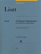 Franz Liszt, Sylvia Hewig-Tröscher - Franz Liszt - Am Klavier - 11 bekannte Originalstücke