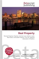 Susan F Marseken, Susan F. Marseken, Lambert M. Surhone, Miria T Timpledon, Miriam T. Timpledon - Real Property