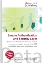 Susan F Marseken, Susan F. Marseken, Lambert M. Surhone, Miria T Timpledon, Miriam T. Timpledon - Simple Authentication and Security Layer