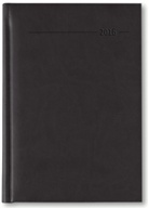 Buchkalender A5 Tucson schwarz 2016