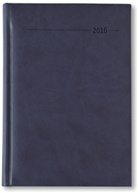 Buchkalender A5 Tucson blau 2016