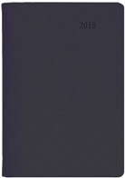 Taschenkalender Buch PVC blau 2016