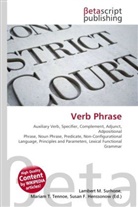 Susan F Marseken, Susan F. Marseken, Lambert M. Surhone, Miria T Timpledon, Miriam T. Timpledon - Verb Phrase