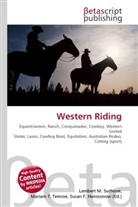 Susan F Marseken, Susan F. Marseken, Lambert M. Surhone, Miria T Timpledon, Miriam T. Timpledon - Western Riding