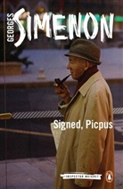 David Coward, Georges Simenon - Signed, Picpus